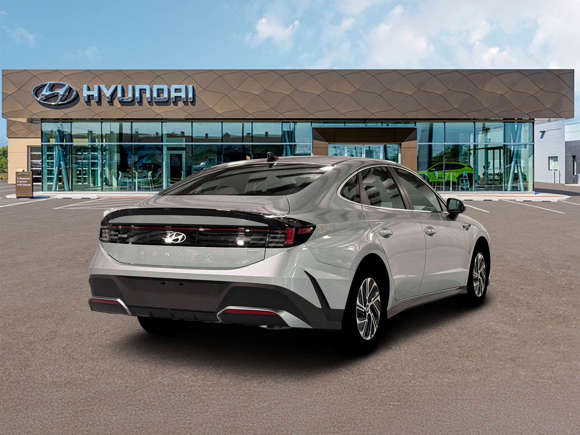 2026 Hyundai Sonata Hybrid Blue