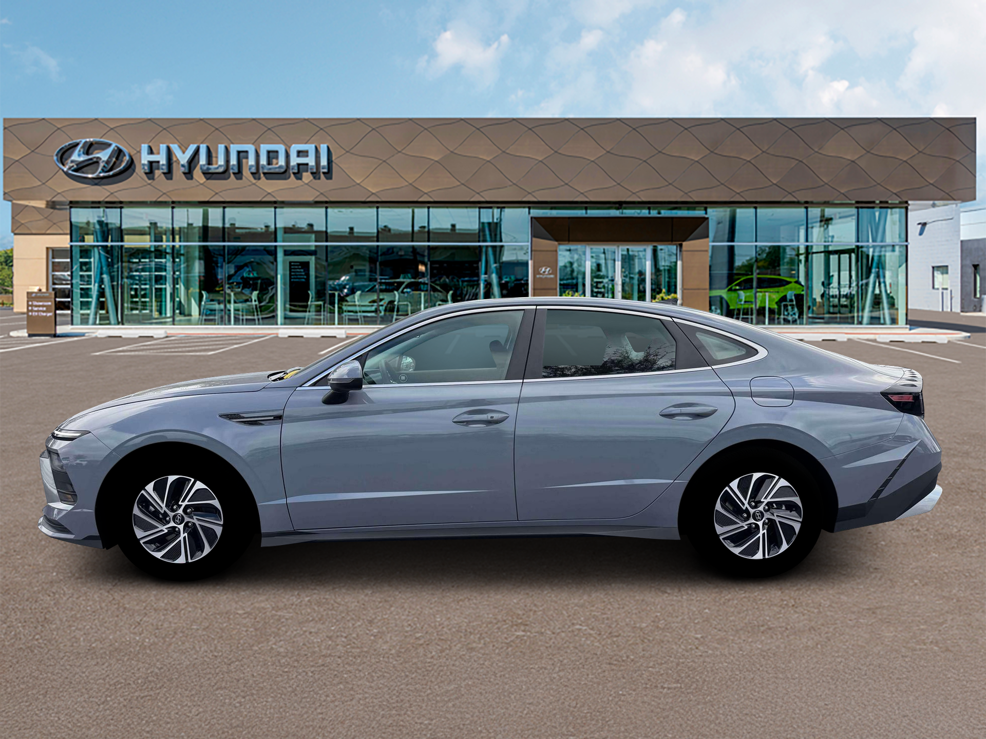 2026 Hyundai Sonata Hybrid Blue