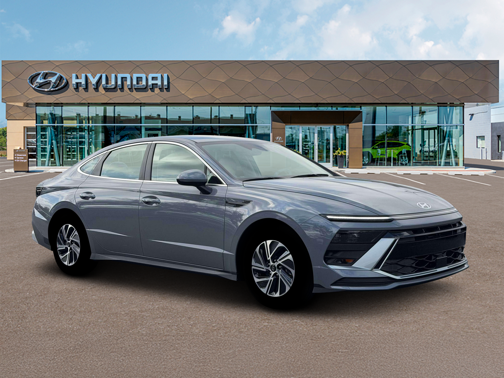 2026 Hyundai Sonata Hybrid Blue