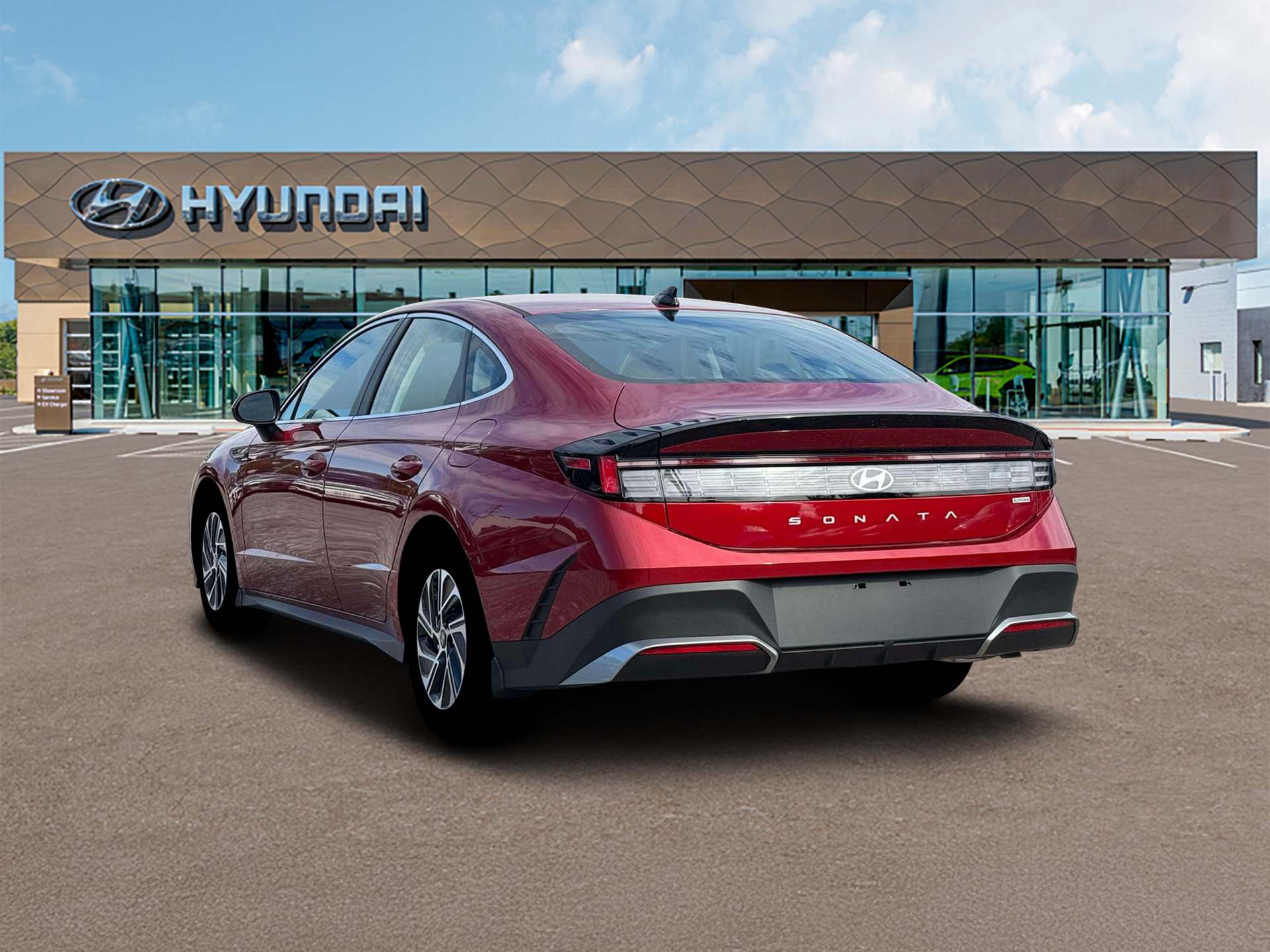 2026 Hyundai Sonata Hybrid Blue