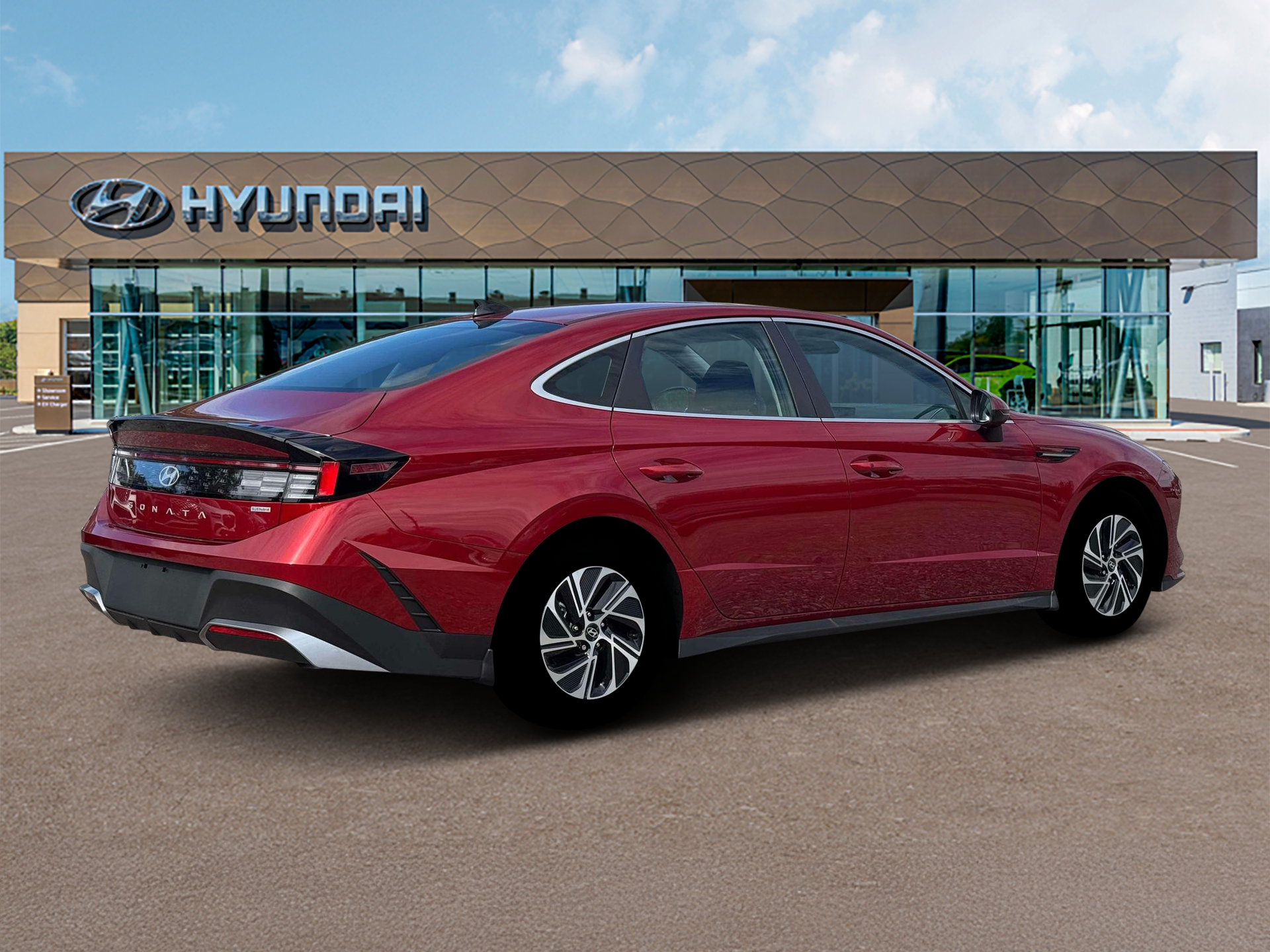 2026 Hyundai Sonata Hybrid Blue