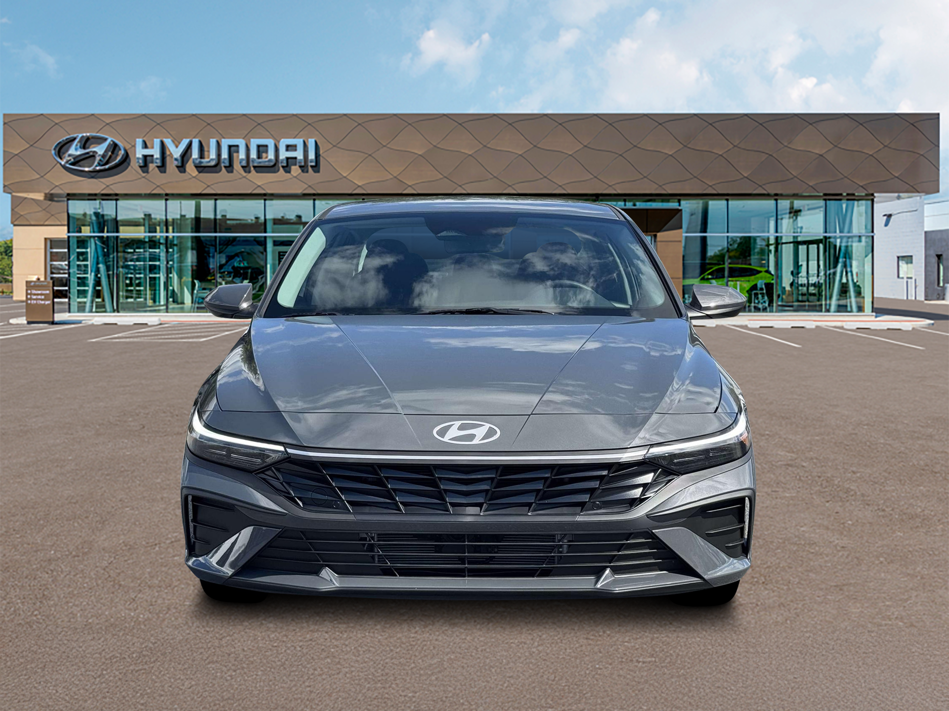 2026 Hyundai Elantra Hybrid Blue