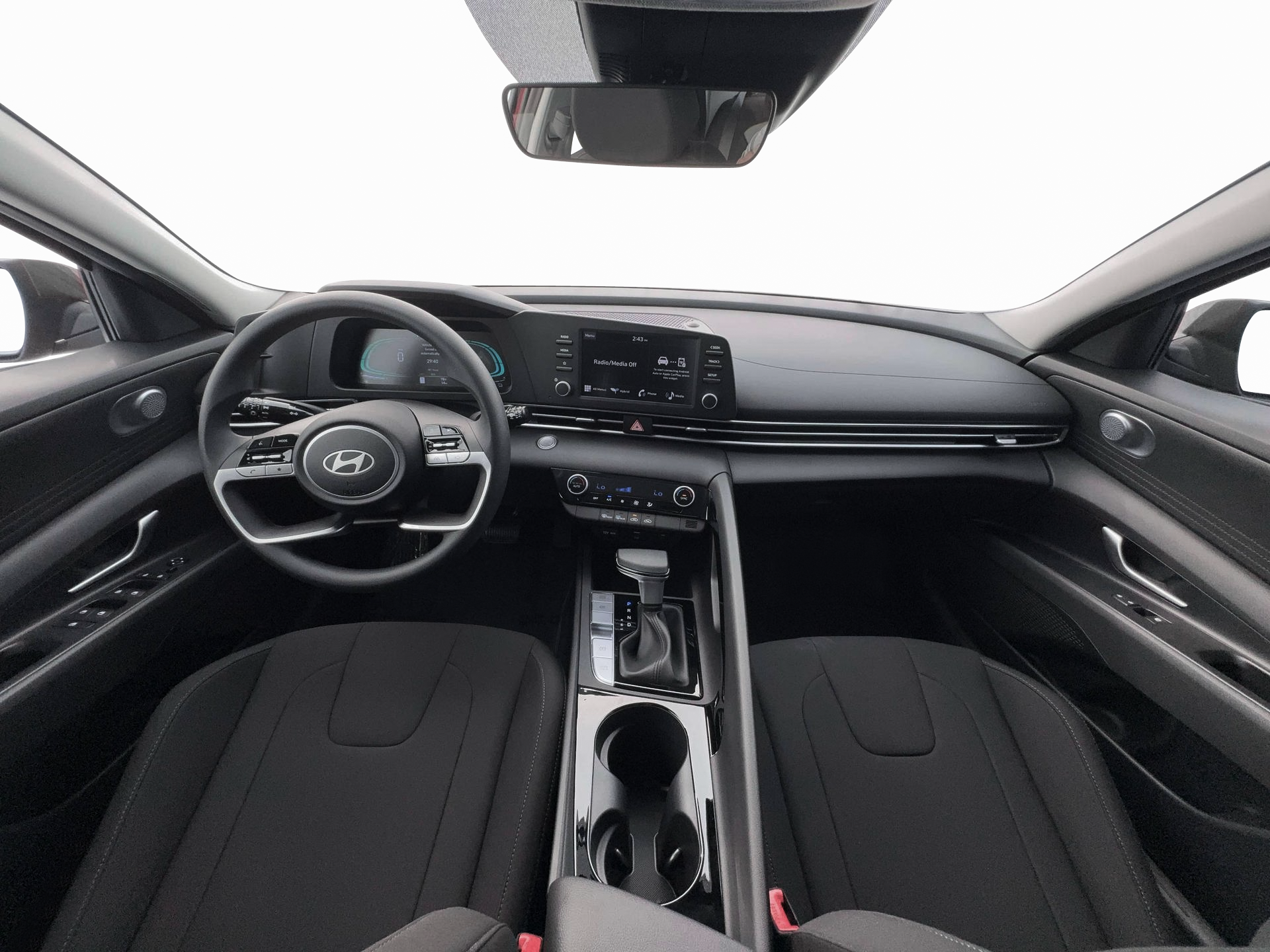 2026 Hyundai Elantra Hybrid Blue