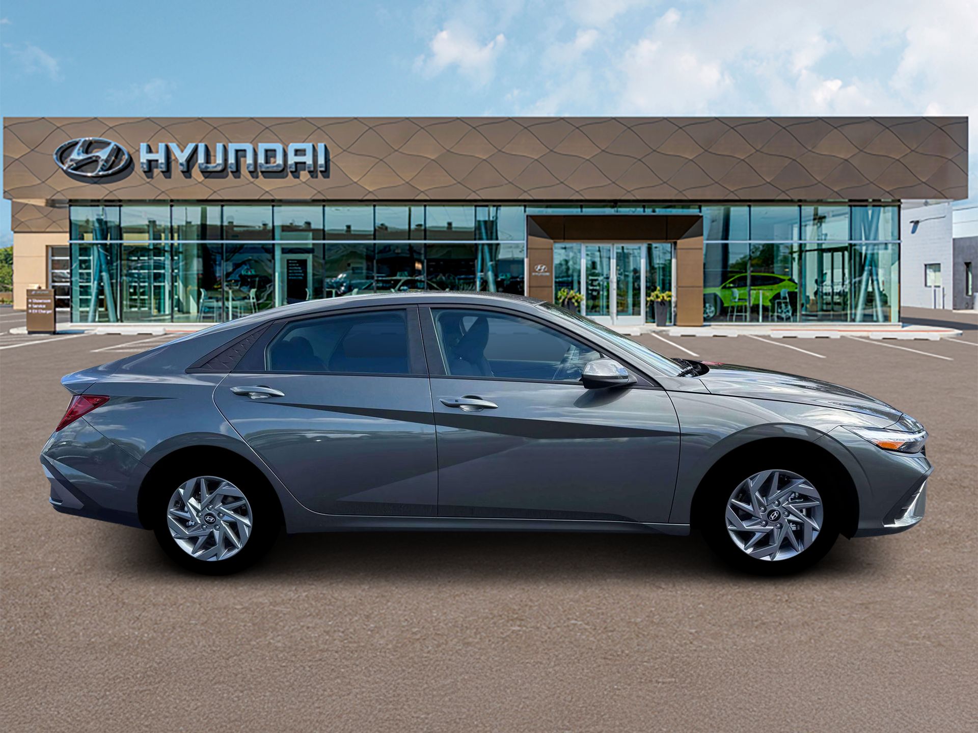 2026 Hyundai Elantra Hybrid Blue