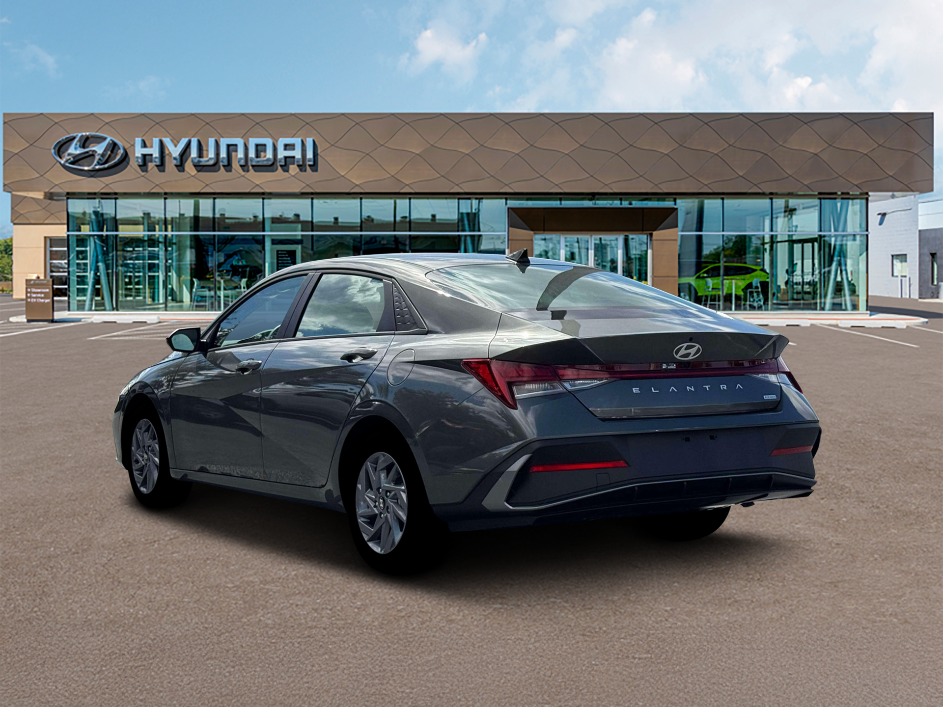 2026 Hyundai Elantra Hybrid Blue