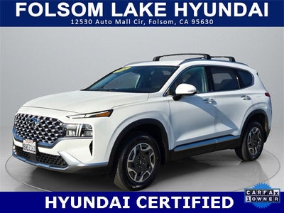 2021 Hyundai Santa Fe Hybrid Blue