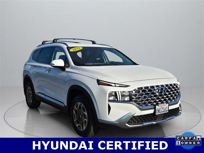 2021 Hyundai Santa Fe Hybrid Blue