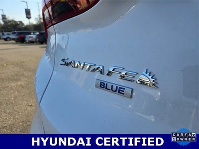 2021 Hyundai Santa Fe Hybrid Blue