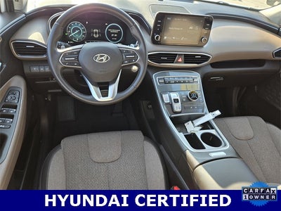 2021 Hyundai Santa Fe Hybrid Blue