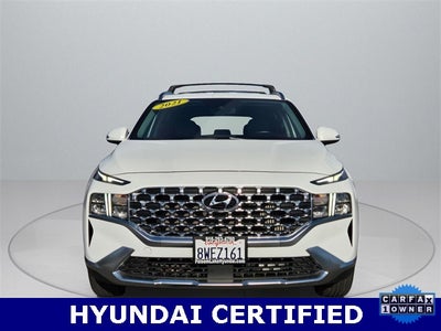 2021 Hyundai Santa Fe Hybrid Blue