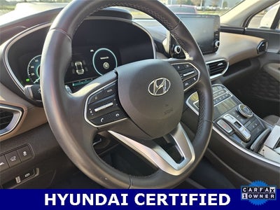 2021 Hyundai Santa Fe Hybrid Blue