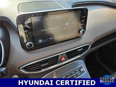 2021 Hyundai Santa Fe Hybrid Blue