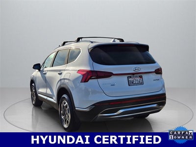 2021 Hyundai Santa Fe Hybrid Blue