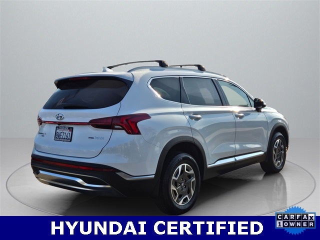 2021 Hyundai Santa Fe Hybrid Blue