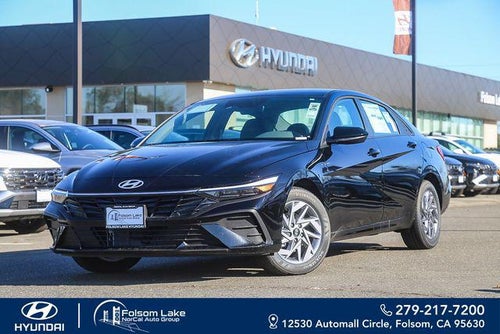 2026 Hyundai Elantra Hybrid Blue