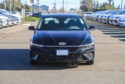 2026 Hyundai Elantra Hybrid Blue