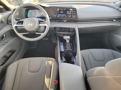 2026 Hyundai Elantra Hybrid Blue