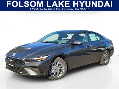 2026 Hyundai Elantra Hybrid Blue