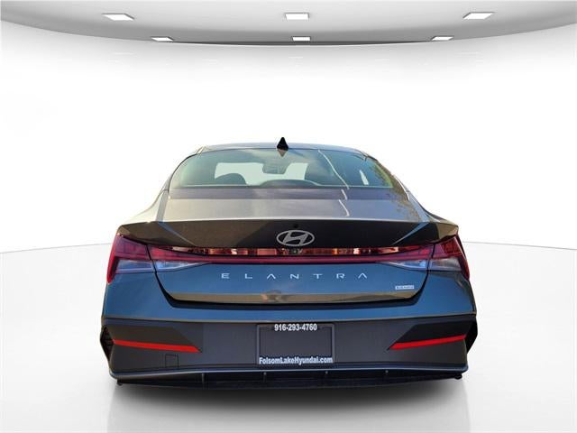 2026 Hyundai Elantra Hybrid Blue