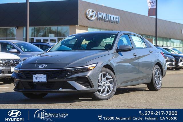 2026 Hyundai Elantra Hybrid Blue