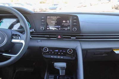 2026 Hyundai Elantra Hybrid Blue