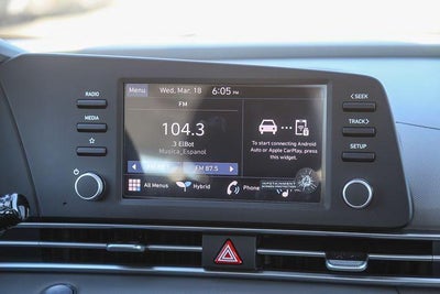 2026 Hyundai Elantra Hybrid Blue