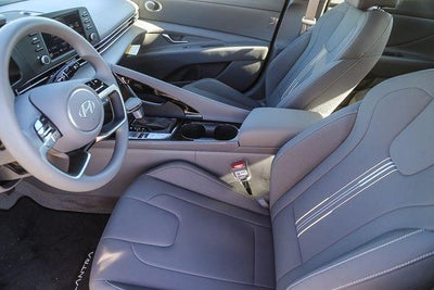 2026 Hyundai Elantra Hybrid Blue