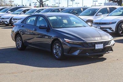 2026 Hyundai Elantra Hybrid Blue