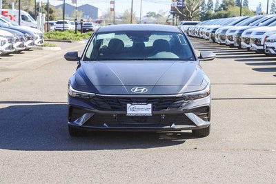 2026 Hyundai Elantra Hybrid Blue