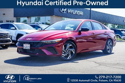 2025 Hyundai Elantra Hybrid SEL Sport
