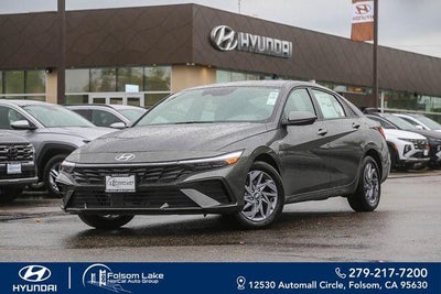 2026 Hyundai Elantra Hybrid Blue