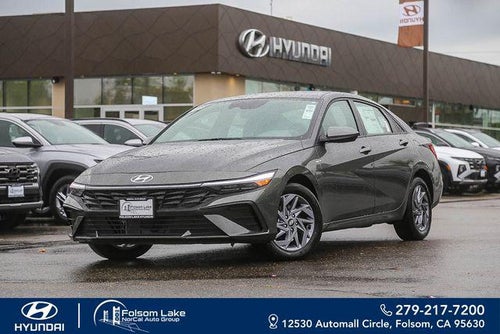 2026 Hyundai Elantra Hybrid Blue