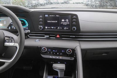 2026 Hyundai Elantra Hybrid Blue