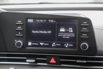 2026 Hyundai Elantra Hybrid Blue