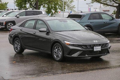2026 Hyundai Elantra Hybrid Blue