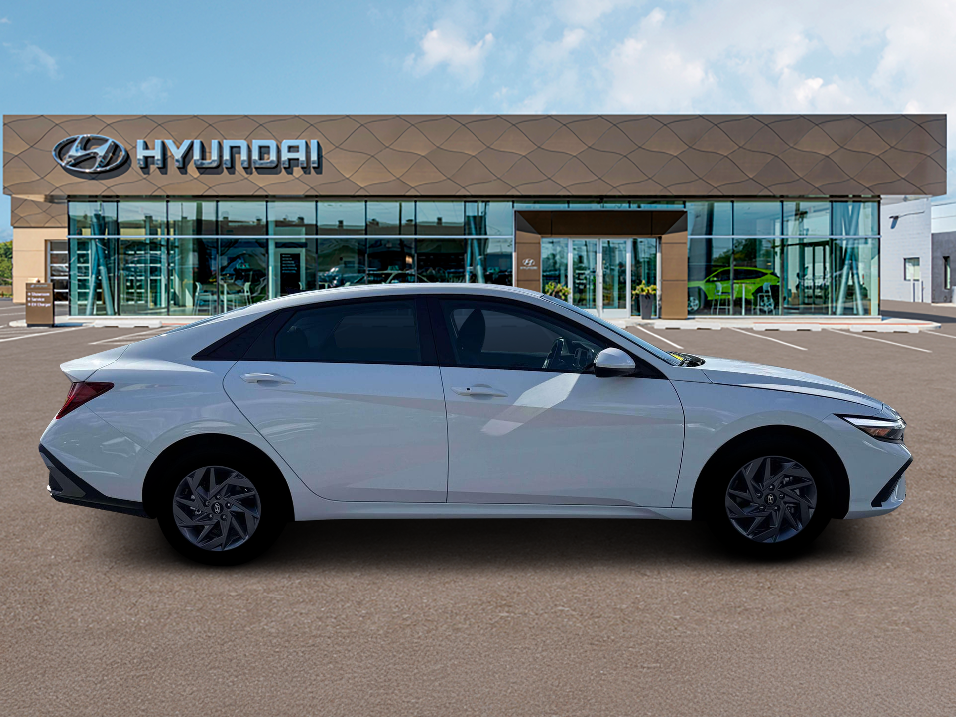 2026 Hyundai Elantra Hybrid Blue
