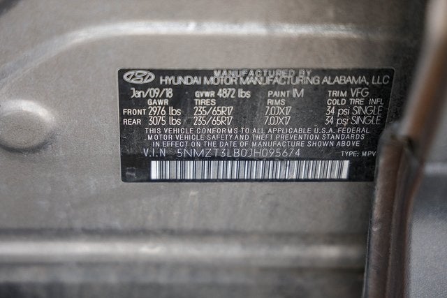 2018 Hyundai Santa Fe Sport 2.4 Base