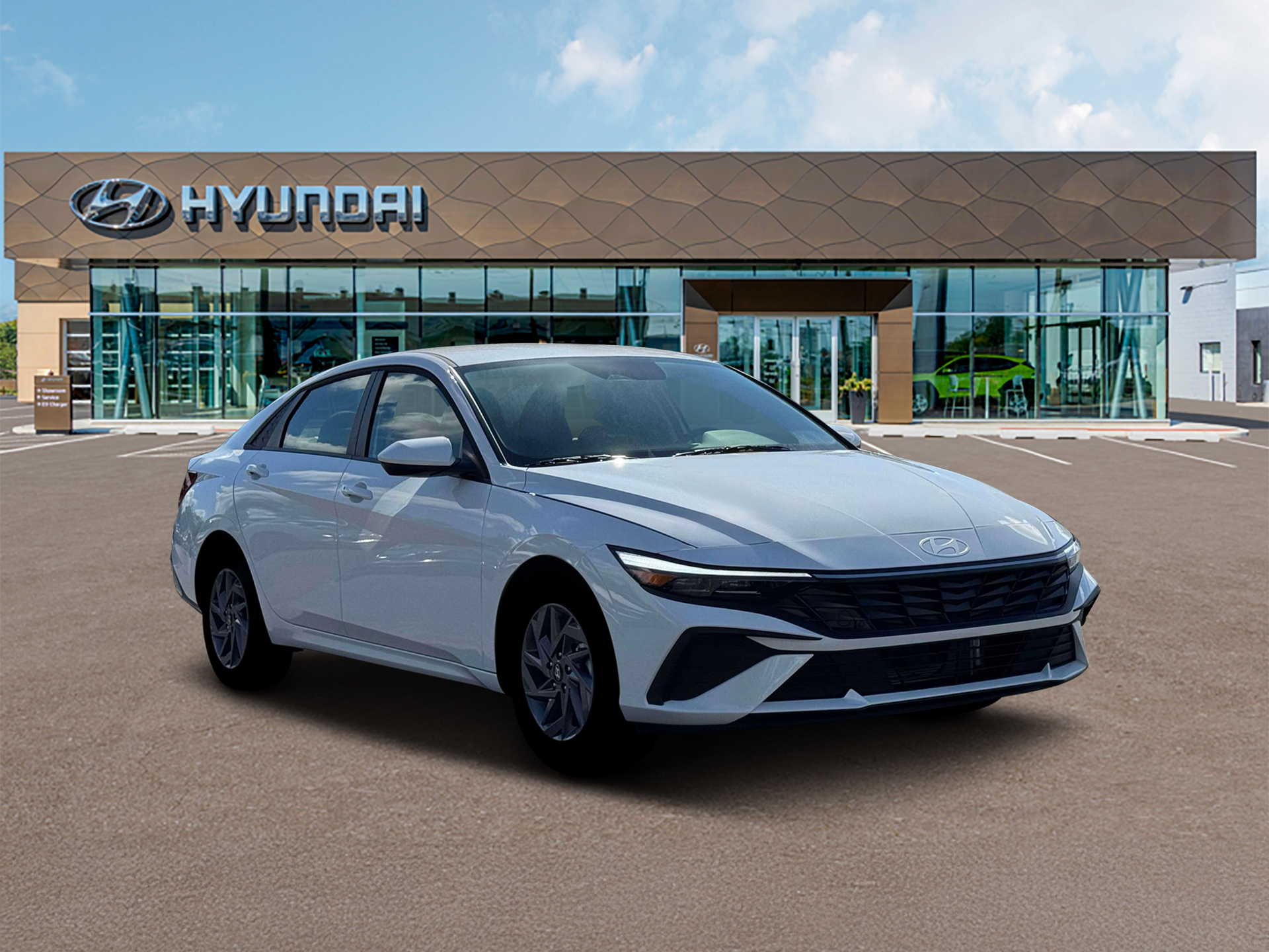 2026 Hyundai Elantra Hybrid Blue