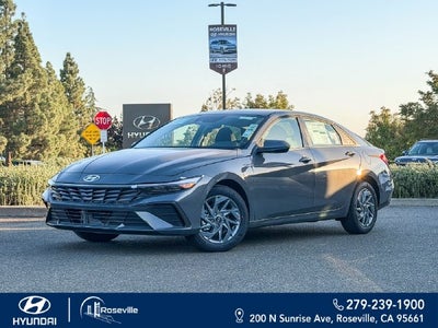 2026 Hyundai Elantra Hybrid Blue