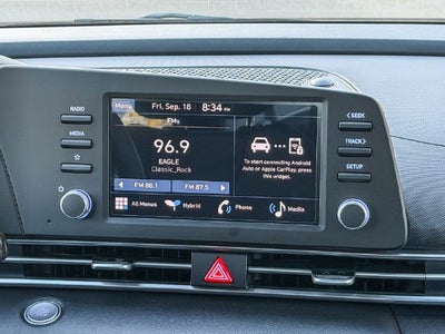 2026 Hyundai Elantra Hybrid Blue