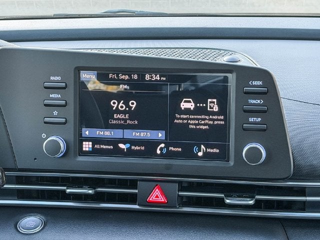 2026 Hyundai Elantra Hybrid Blue