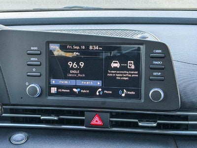 2026 Hyundai Elantra Hybrid Blue