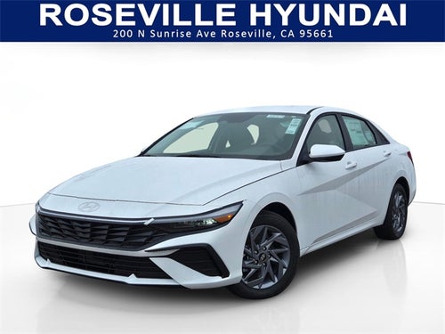 2026 Hyundai Elantra Hybrid Blue