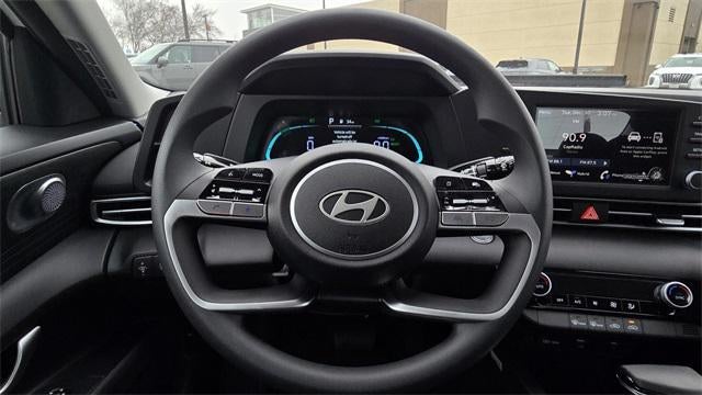 2026 Hyundai Elantra Hybrid Blue