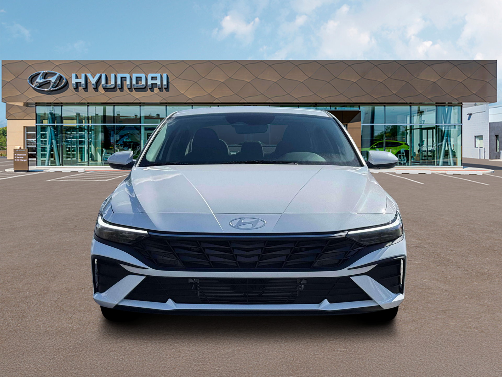 2026 Hyundai Elantra Hybrid Blue