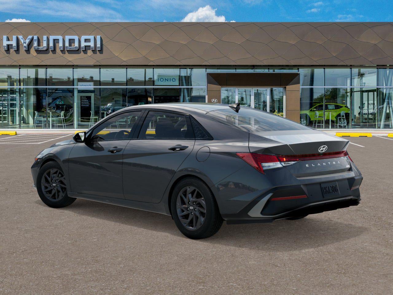 2026 Hyundai Elantra Hybrid Blue