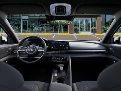 2026 Hyundai Elantra Hybrid Blue