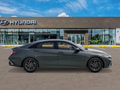 2026 Hyundai Elantra Hybrid Blue