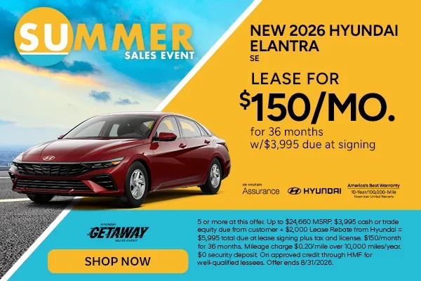 Lease for $150/month for 36 months
