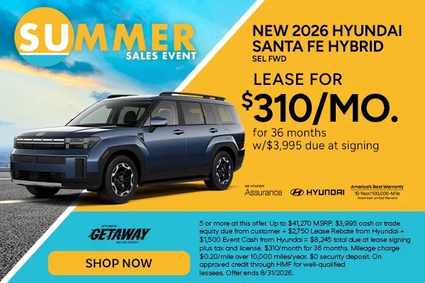 Lease for $310/month for 36 months